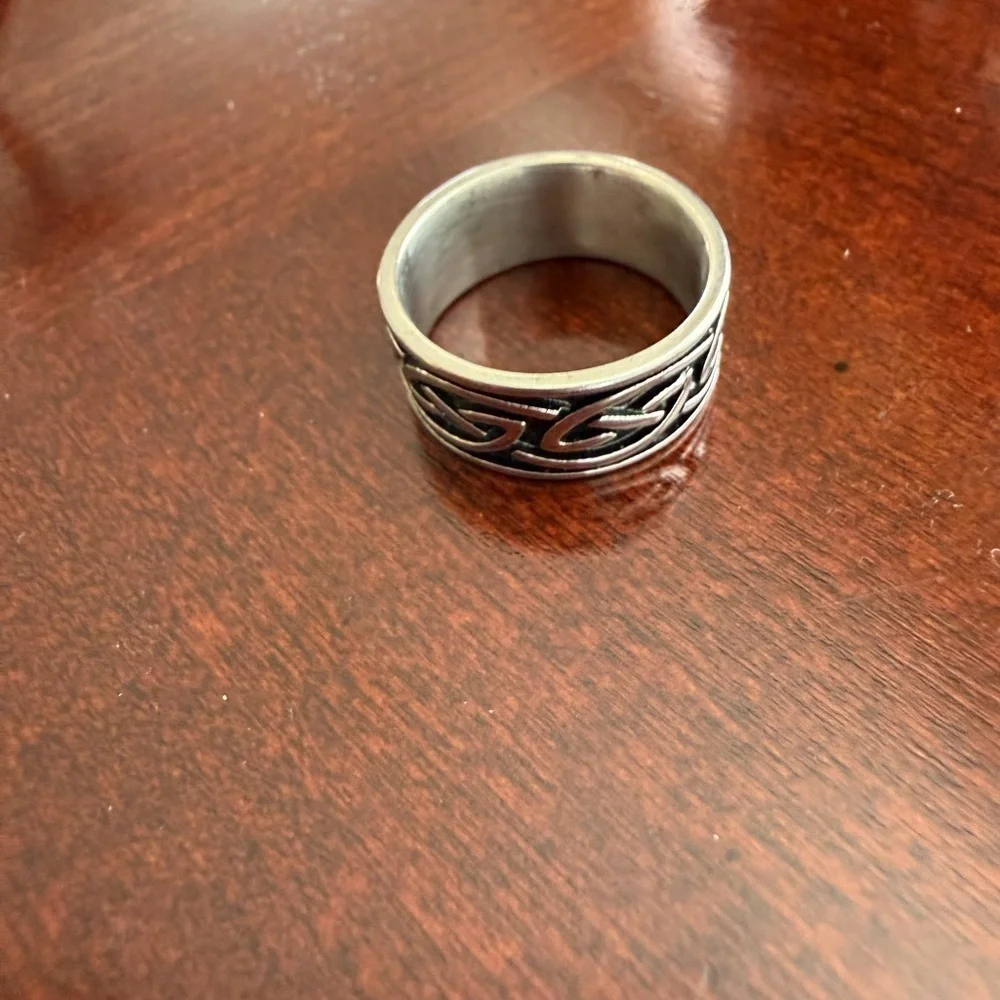 Stainless Steel Ring Size 8